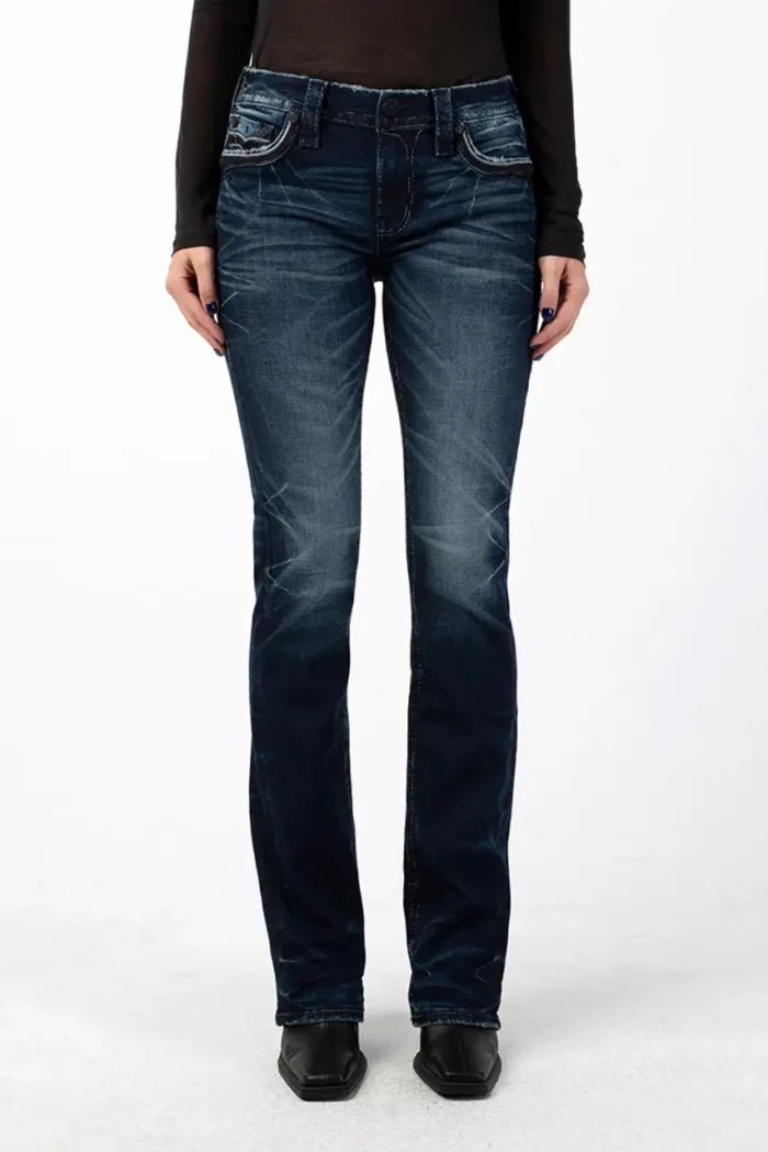 Rock Revival Andorra B203 Low Rise Boot Cut Jeans (3)