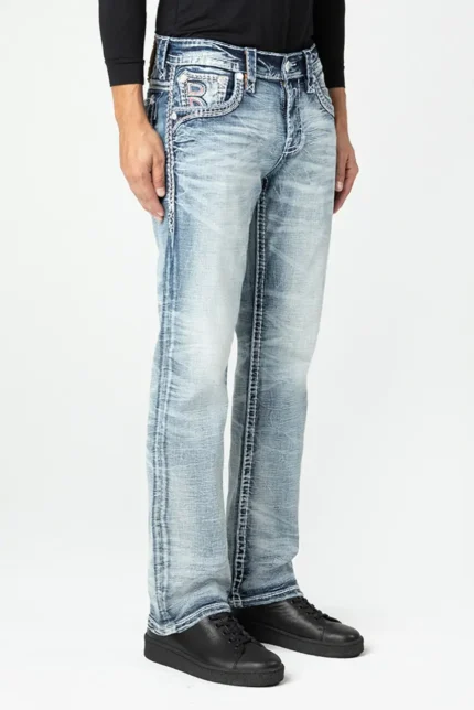 Rock Revival Baxter B217 Boot Cut Jeans (4)