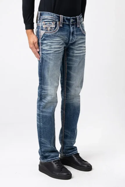 Rock Revival Felix j200r Straight Jeans (4)