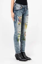 Rock Revival Harlow MS201 Mid Rise Skinny Jeans (4)