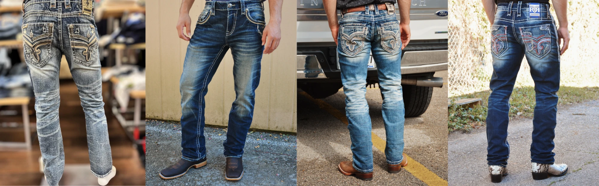 Rock Revival Jeans Men