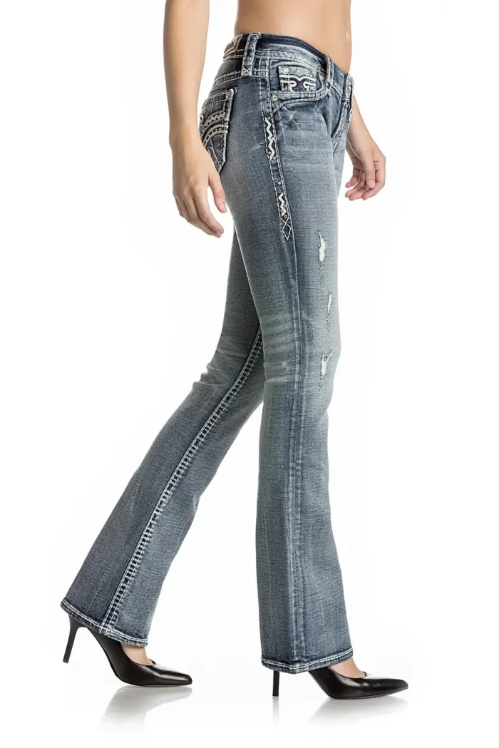 Rock Revival Lesia B203 Low Rise Boot Cut Jeans (5)