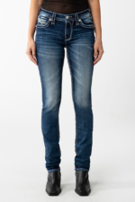 Rock Revival Sepia J210 Straight Jeans (1)